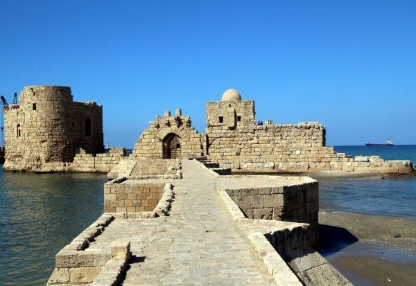 Die Stadt Sidon im Libanon wurde 1110 vom Kreuzfahrerkönig Balduin I. von Jerusalem erobert. – Foto: mesuttoker-pixabay.com